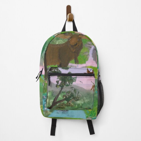 Item preview, animals at the river designed and sold by BellsPainting.