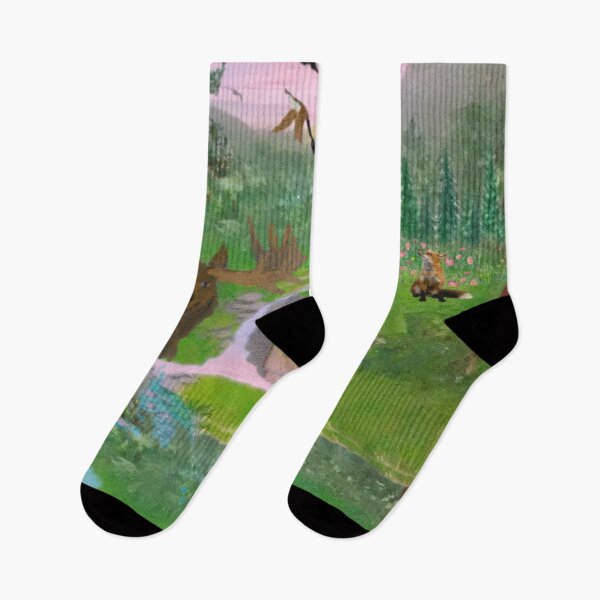 Item preview, animals at the river designed and sold by BellsPainting.