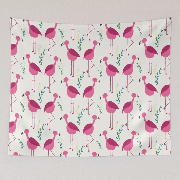 Item preview, Flattering Flamingos - Pink designed and sold by AnArielleShop.