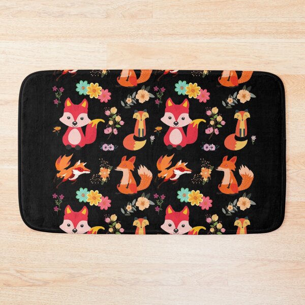 Item preview, Cute Fox Animal Pattern designed and sold by RobomShop.
