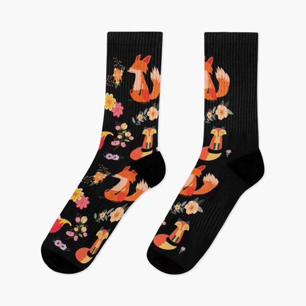 Item preview, Cute Fox Animal Pattern designed and sold by RobomShop.