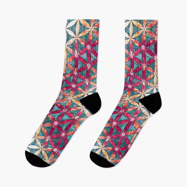 Item preview,  flower of life magenta teal pattern  designed and sold by filippobassano.
