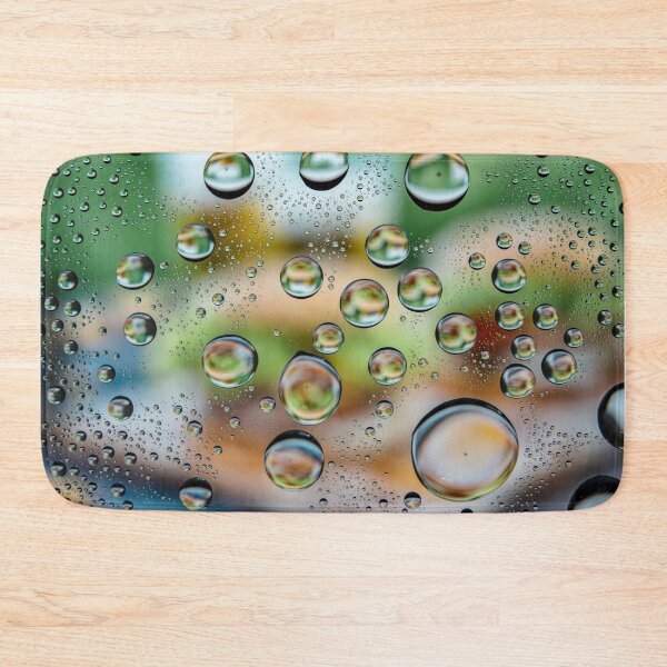 Item preview, Colorful water drops on glas designed and sold by Neonyx2020.