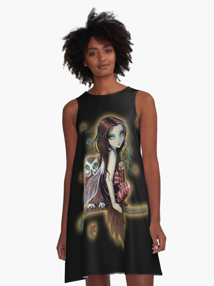 big eye shirt dress