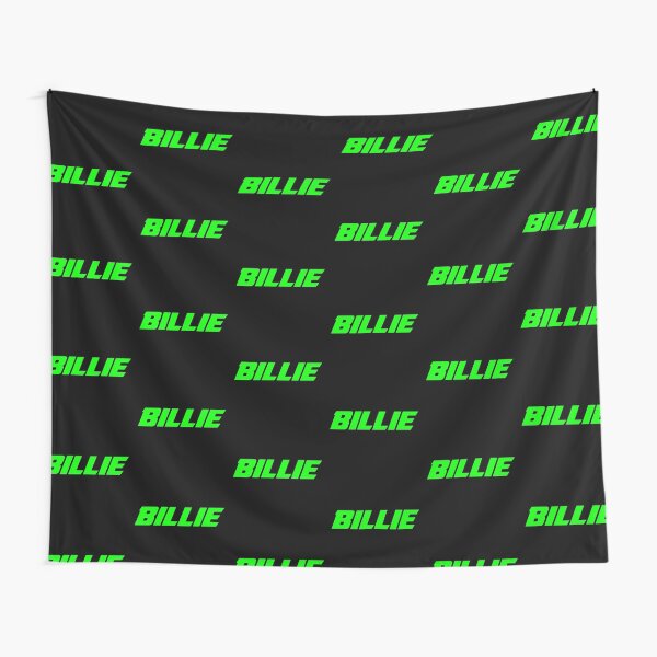 Neon Billie (black bg) Tapestry