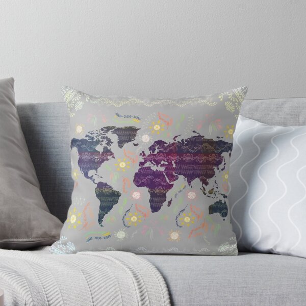 Item preview, Bohemian World Map designed and sold by famenxt.