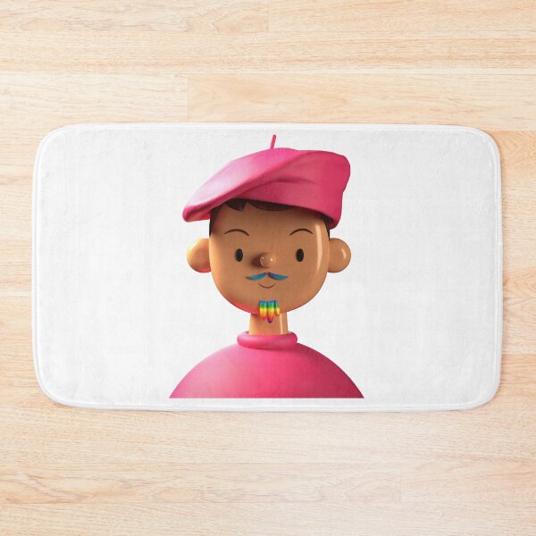 Item preview, Funny goatee painter Federic designed and sold by MHerzel.