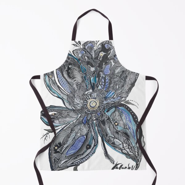 Item preview, Black flower paintings designed and sold by fishtower.