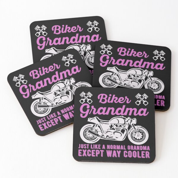 Item preview, Biker Grandma Just Like a Normal Grandma Except Way Cooler designed and sold by Dan66.