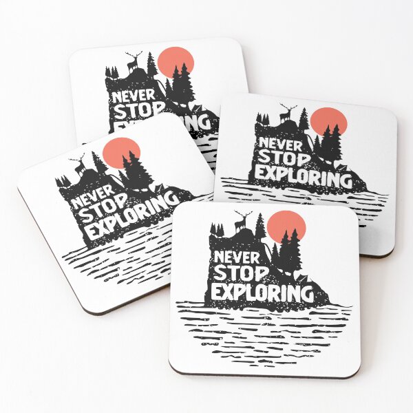 Item preview, Never Stop Exploring designed and sold by asmmdesign.