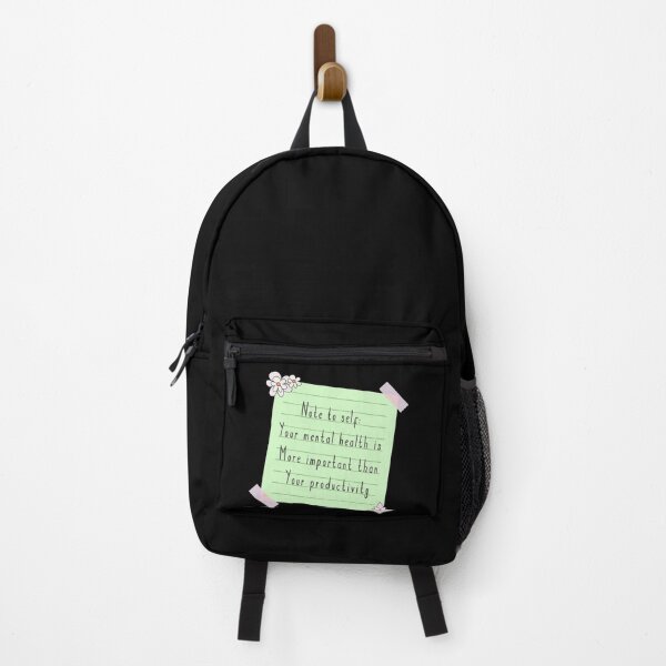 Item preview, Mental Health Is Important Than Productivity Self Care designed and sold by merchzy.