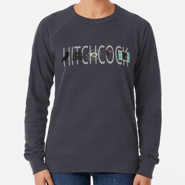 Alfred Hitchcock film icons Lightweight Sweatshirt