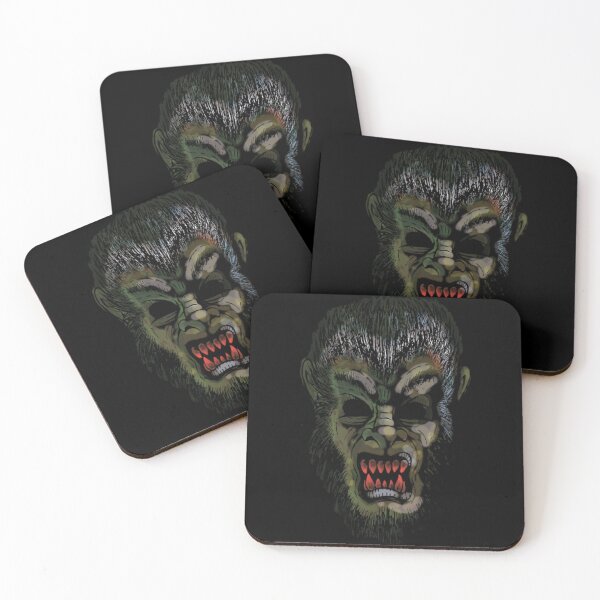 Item preview, Dark-eyed Wolf Man designed and sold by MalcolmKirk.