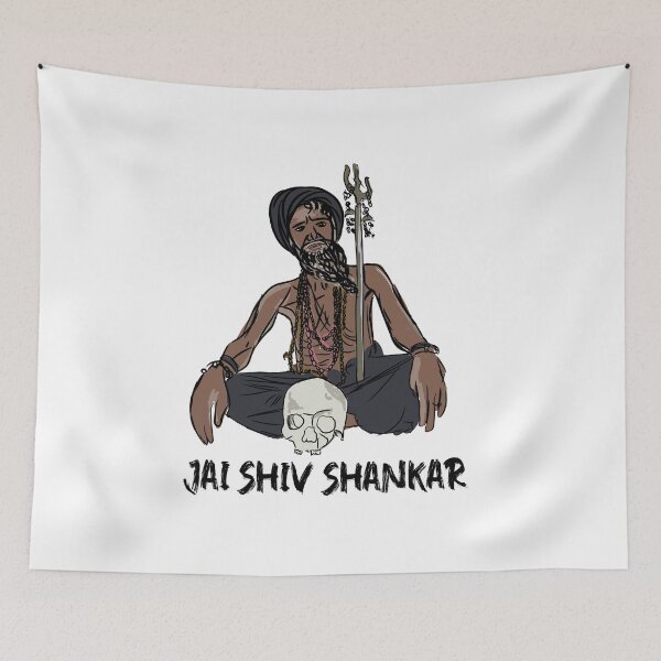 Item preview, AGHORI T-SHIRTS | Indian aghori sadhu t-shirt   designed and sold by KARTICK DUTTA.