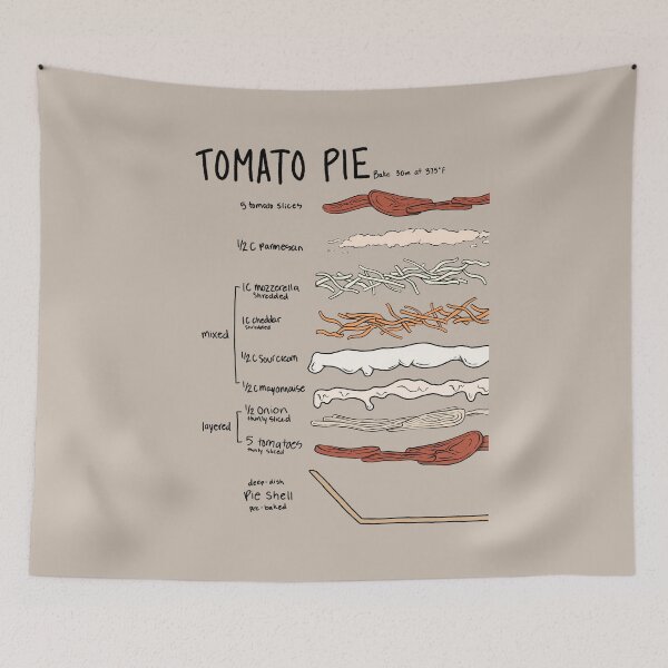 Item preview, Tomato Pie designed and sold by Abi Burgess.