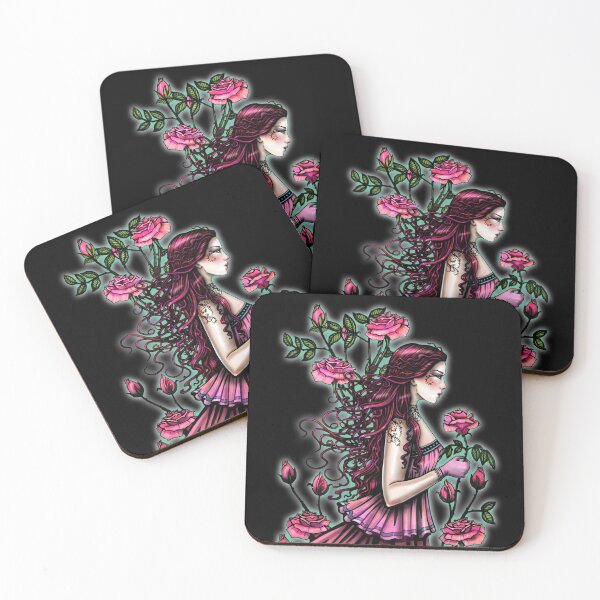 Item preview, Spanish Rose Maiden Fantasy Art by Molly Harrison designed and sold by Molly  Harrison.