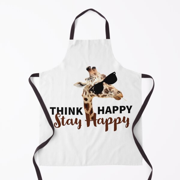 Item preview, JIRAFA - THINK HAPPY- STAY HAPPY - JIRAFA LOVERS - ANIMALS -USA designed and sold by Tropical Blood.