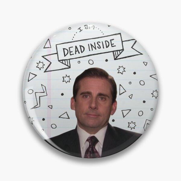 Item preview, Michael Scott: estoy muerto por dentro designed and sold by HiNoonStudio.