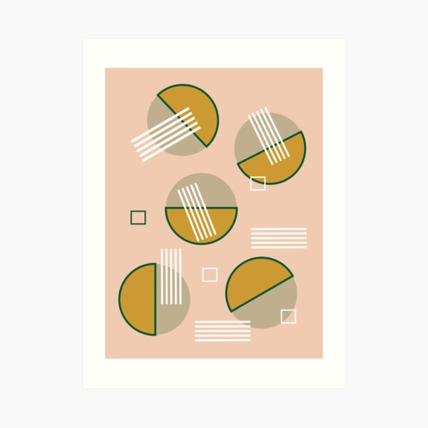 Abstract Composition 09 Art Print