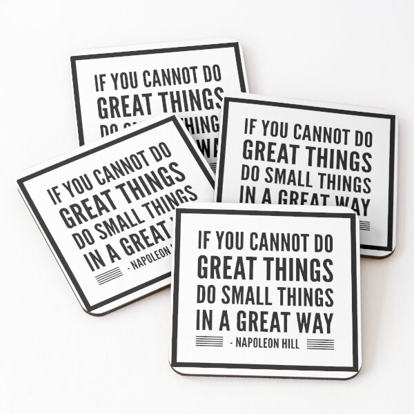 Item preview, Do Great Things - Napoleon Hill designed and sold by HalpinDesign.