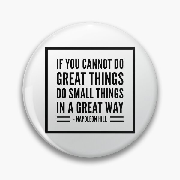 Item preview, Do Great Things - Napoleon Hill designed and sold by HalpinDesign.