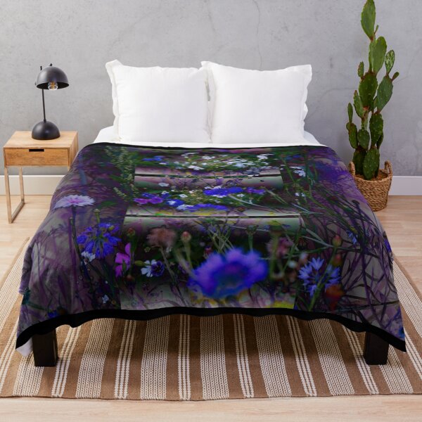 Item preview, Flower meadow wildflowers abstract designed and sold by Patricia Piotrak.