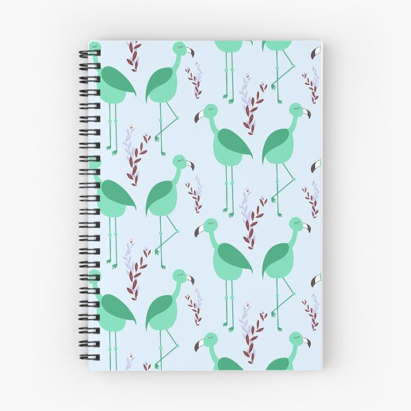 Item preview, Flattering Flamingos - Green designed and sold by AnArielleShop.