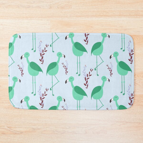 Item preview, Flattering Flamingos - Green designed and sold by AnArielleShop.