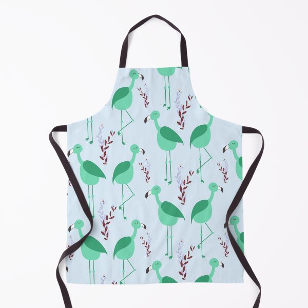 Item preview, Flattering Flamingos - Green designed and sold by AnArielleShop.