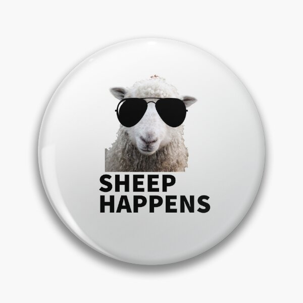 Artikelvorschau, SHEEP HAPPENS - FUNNY - SHEEP - FUNNY ANIMALS - ANIMAL LOVER entworfen und verkauft von Tropical Blood.
