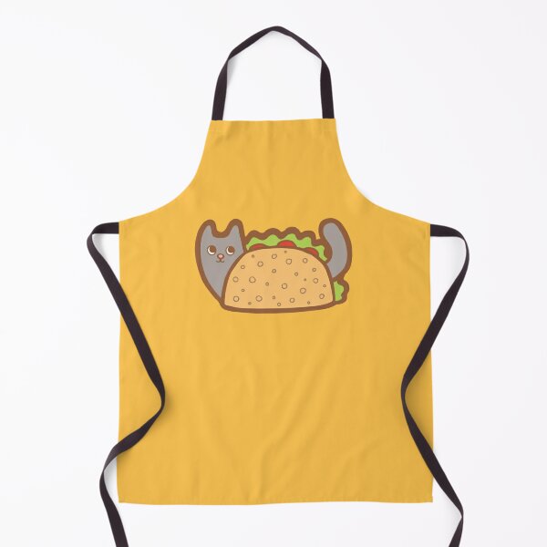 Fitness Taco Funny Kitchen Apron and Oven Mitts Humorous Gym Graphic  Novelty Cooking Accessories (Oven Mitt + Apron) 