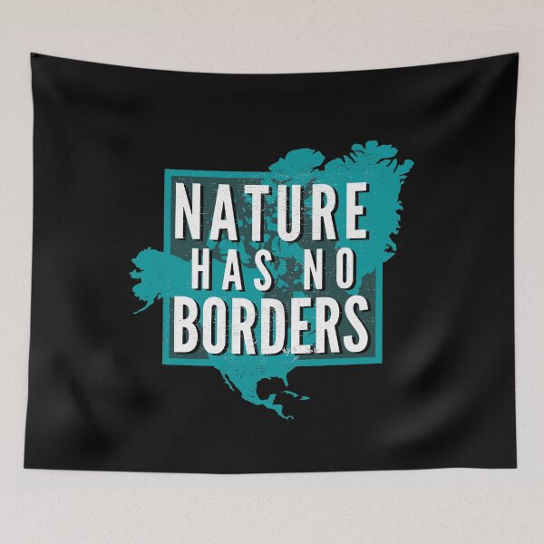 Item preview, nature has no borders designed and sold by knst-wrk.