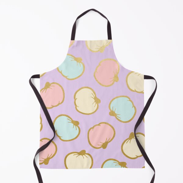 Item preview, Pastel Pumpkin Pattern with Gold designed and sold by evannave.