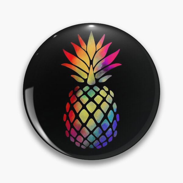 Item preview, Piña arcoiris designed and sold by Kittyworks.