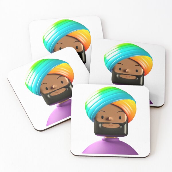 Item preview, Funny Indian turban man Cedric designed and sold by MHerzel.