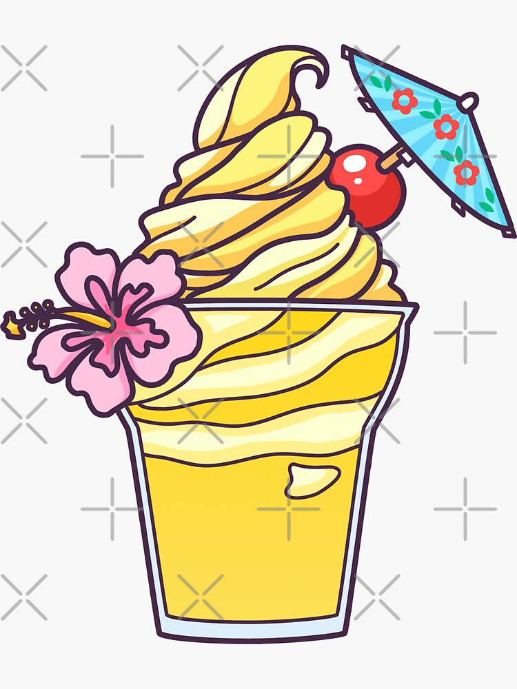 Floral Pineapple Whip by MagicalNoms