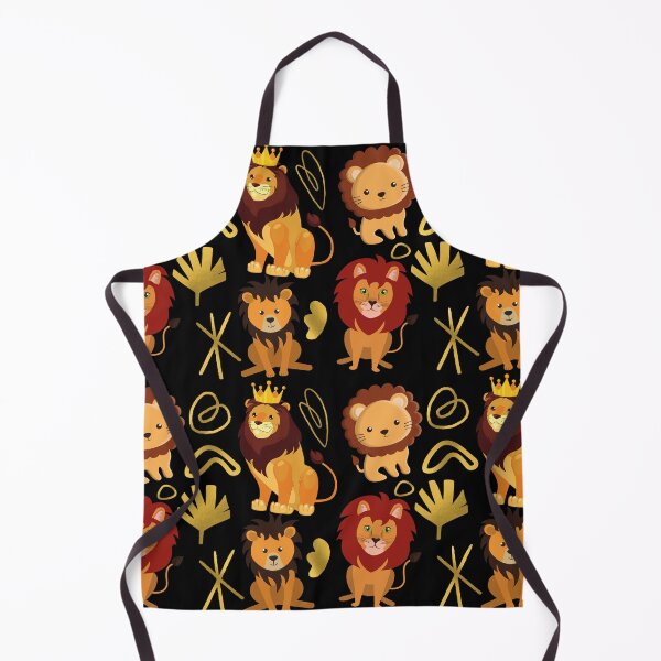Item preview, Cute Lion Animal Pattern designed and sold by RobomShop.
