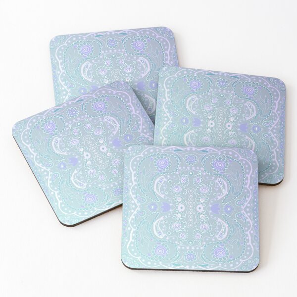 Item preview, Mandala mint and lavender designed and sold by MelanieNad.