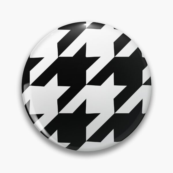 Item preview, Classic black and white houndstooth designed and sold by MarranArt.