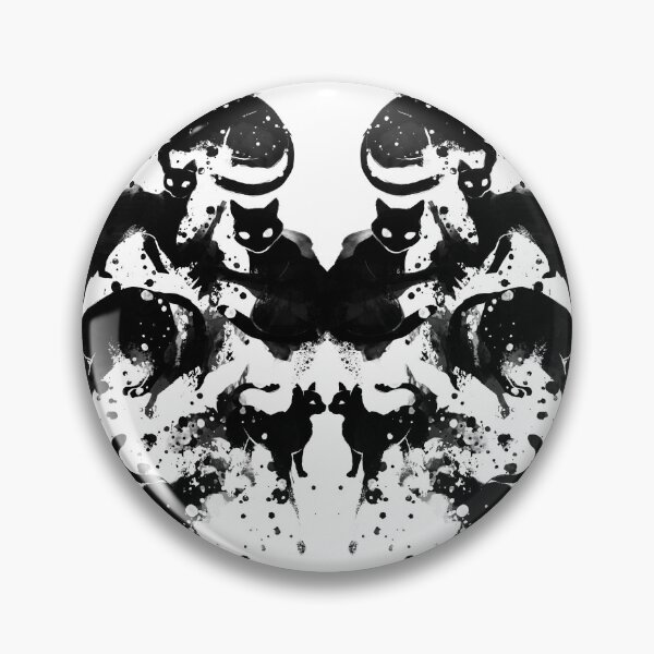 Artikelvorschau, Rorschach-Test: Die Katze ist in meinen Gedanken entworfen und verkauft von Tobe Fonseca®.