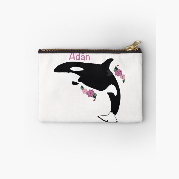 Item preview, Adán the killer whale flower art designed and sold by Animaldesigns24.
