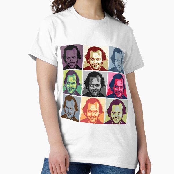 Jack Nicholson Torrance Shining Iconic Pop Art Classic T-Shirt