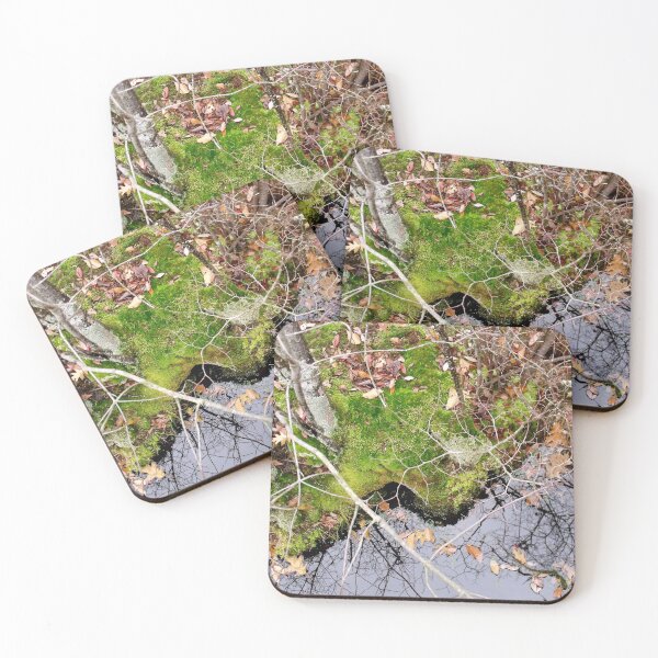 Item preview, Moss and Reflections at the Marsh designed and sold by CarolLeesArt.