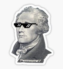 Alexander Hamilton Sticker