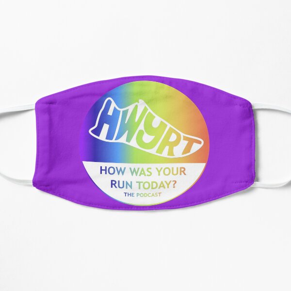HWYRT logo - Rainbow Small Mask
