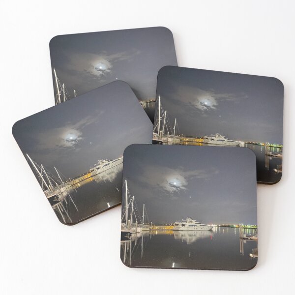 Item preview, Pensacola Harbor Moonlight designed and sold by Marielle Valenzuela.