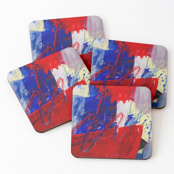 Item preview, Concrete Red Scribble designed and sold by FrookeyPaints.