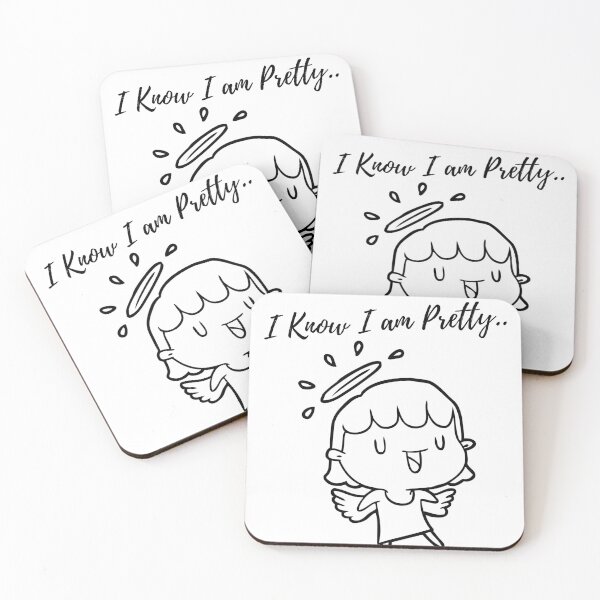 Item preview, I know I am pretty! designed and sold by Adil Noushad.