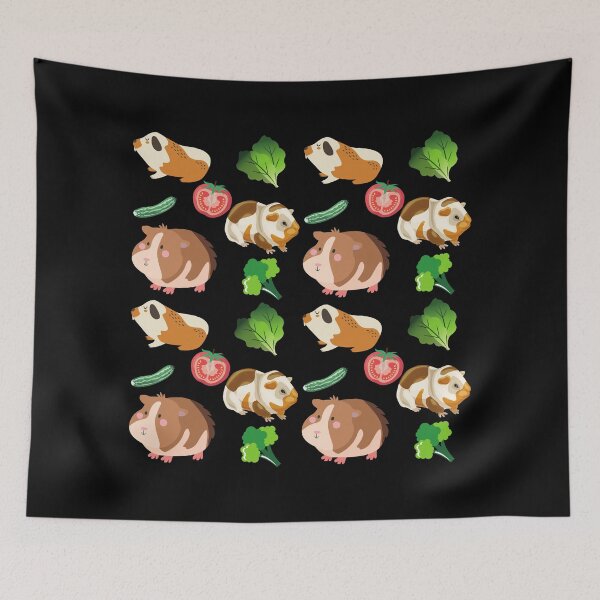 Item preview, Cute Guinea Pig Pattern designed and sold by RobomShop.