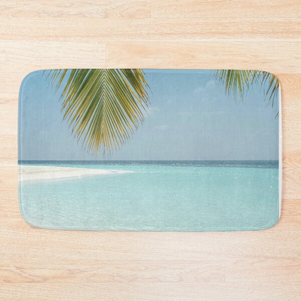 Item preview, Beach with palm trees designed and sold by Teykn.